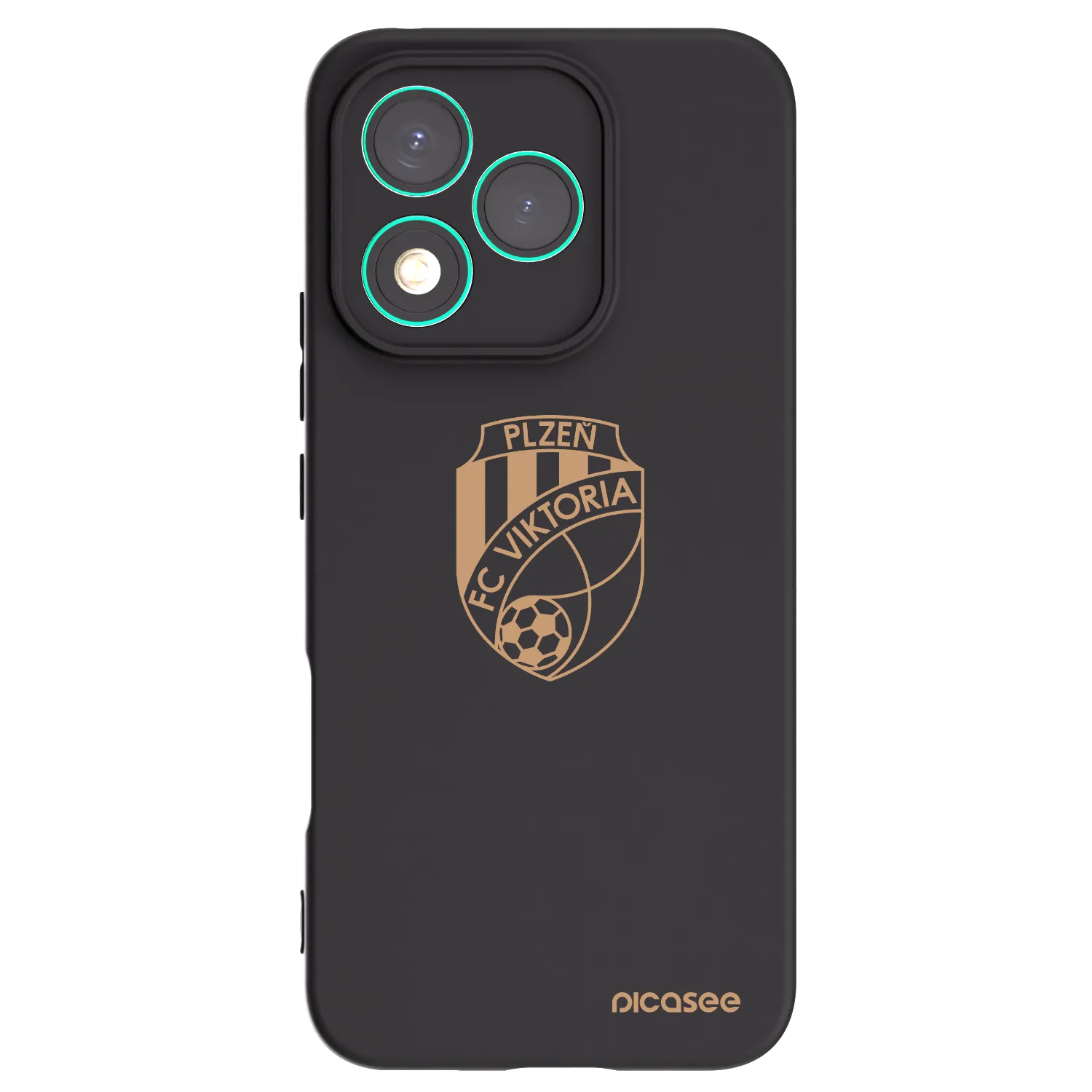 Picasee silikonový černý obal pro Honor 400 Lite 5G - FC Viktoria Plzeň I