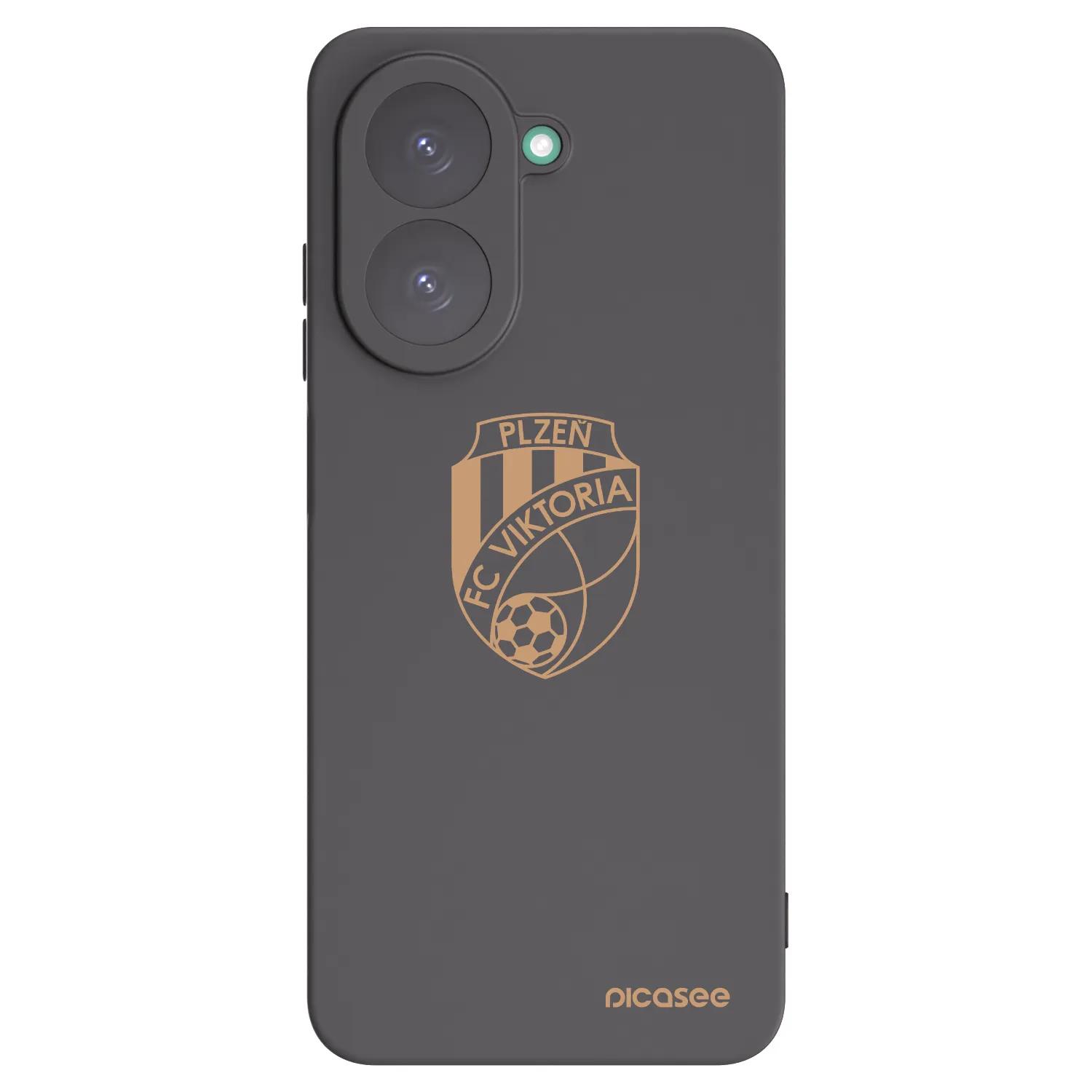 Picasee silikonový černý obal pro Xiaomi Redmi A5 - FC Viktoria Plzeň I