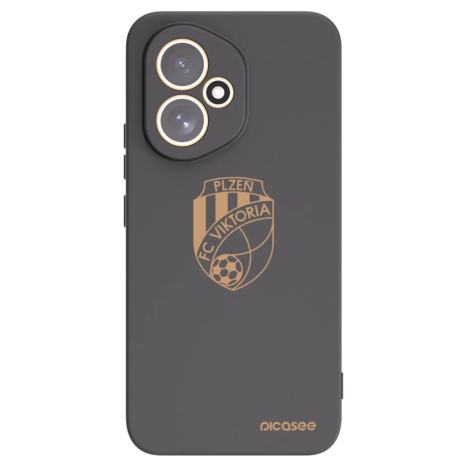 Picasee silikonový černý obal pro Honor 400 5G - FC Viktoria Plzeň I