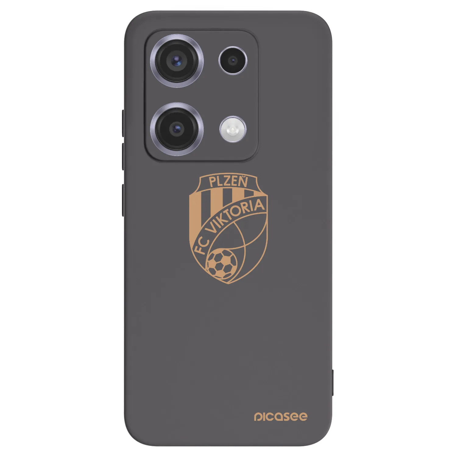 Picasee silikonový černý obal pro Xiaomi Redmi Note 14S - FC Viktoria Plzeň I