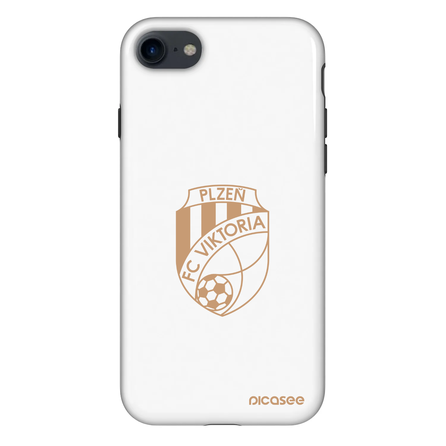 Picasee Fashion Case pro Apple iPhone 8 - FC Viktoria Plzeň I