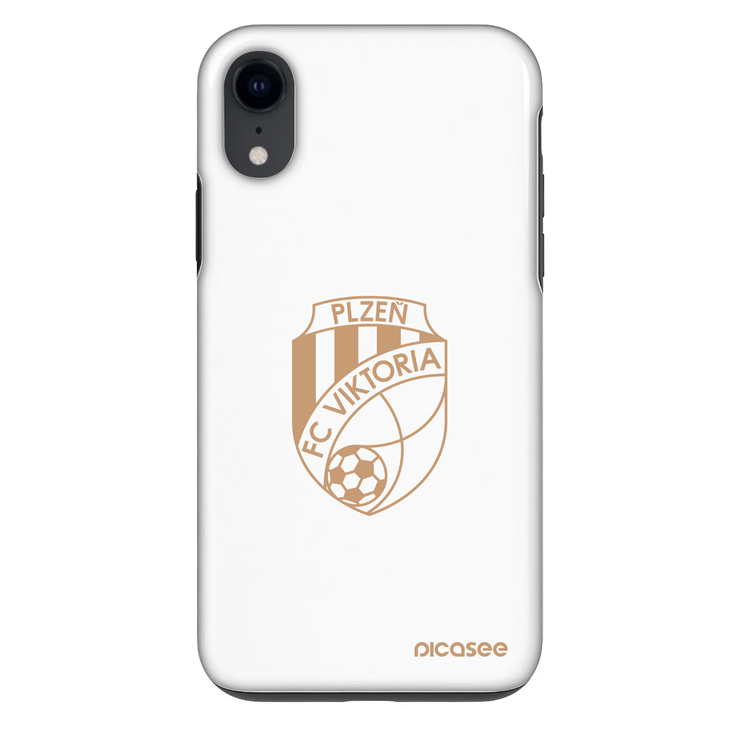 Picasee Fashion Case pro Apple iPhone XR - FC Viktoria Plzeň I