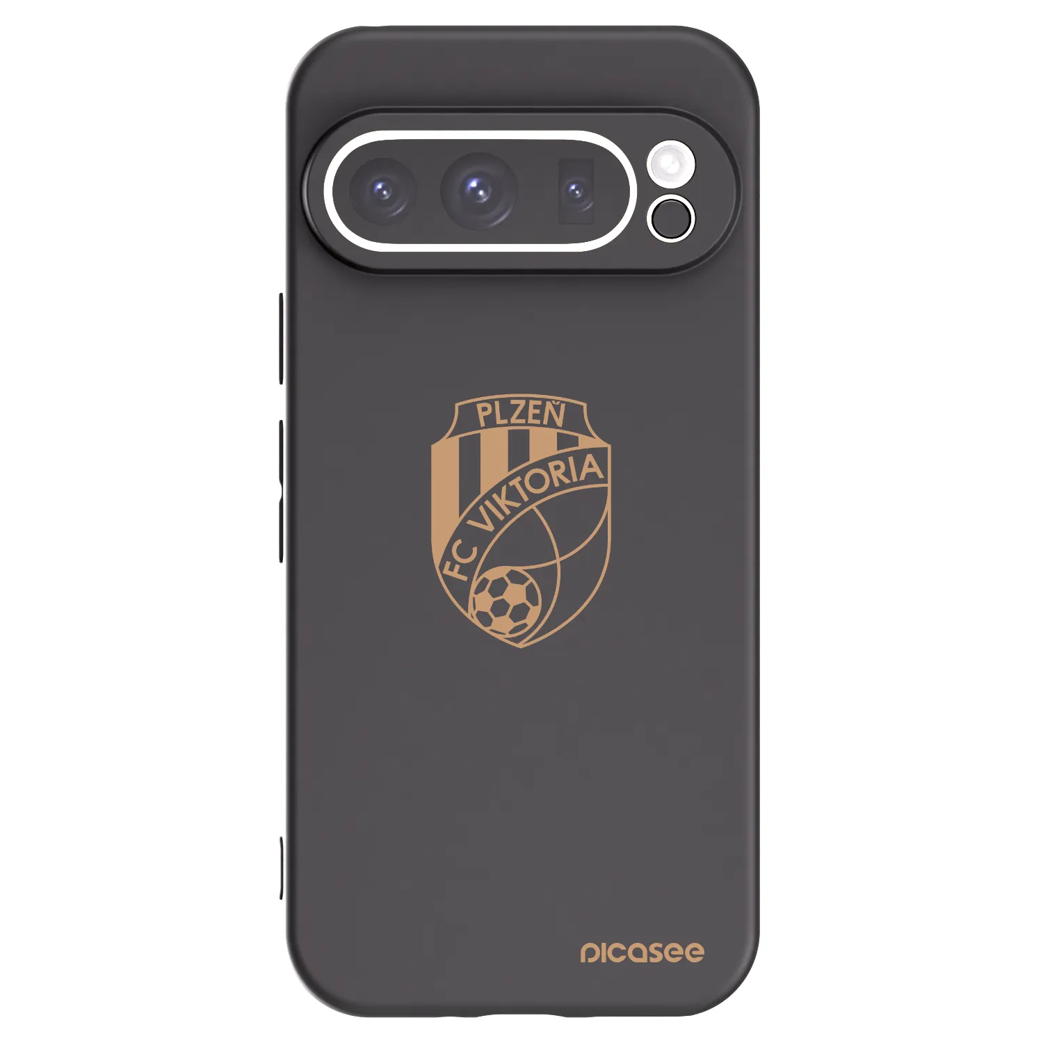 Picasee silikonový černý obal pro Google Pixel 9 Pro XL - FC Viktoria Plzeň I