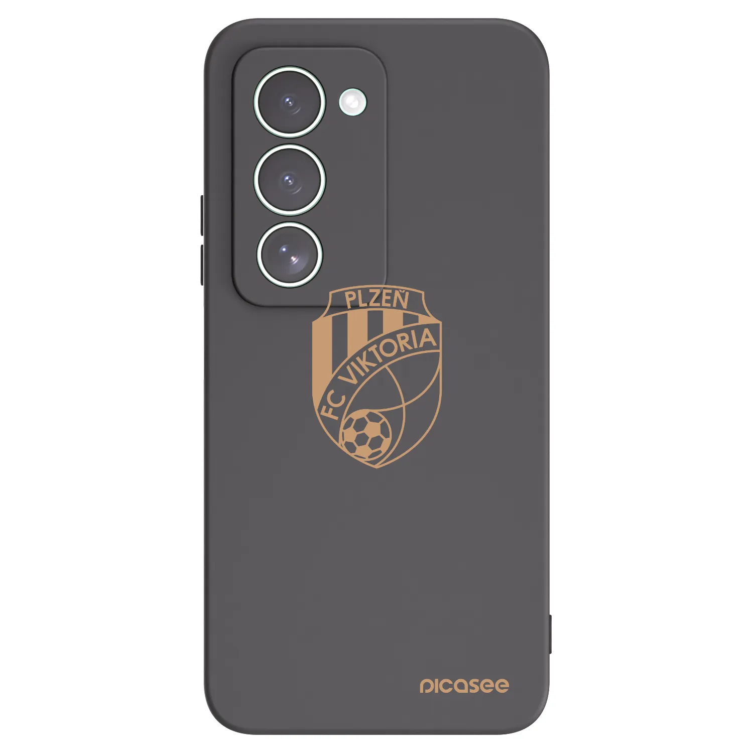 Picasee silikonový černý obal pro Xiaomi Redmi 15 5G - FC Viktoria Plzeň I