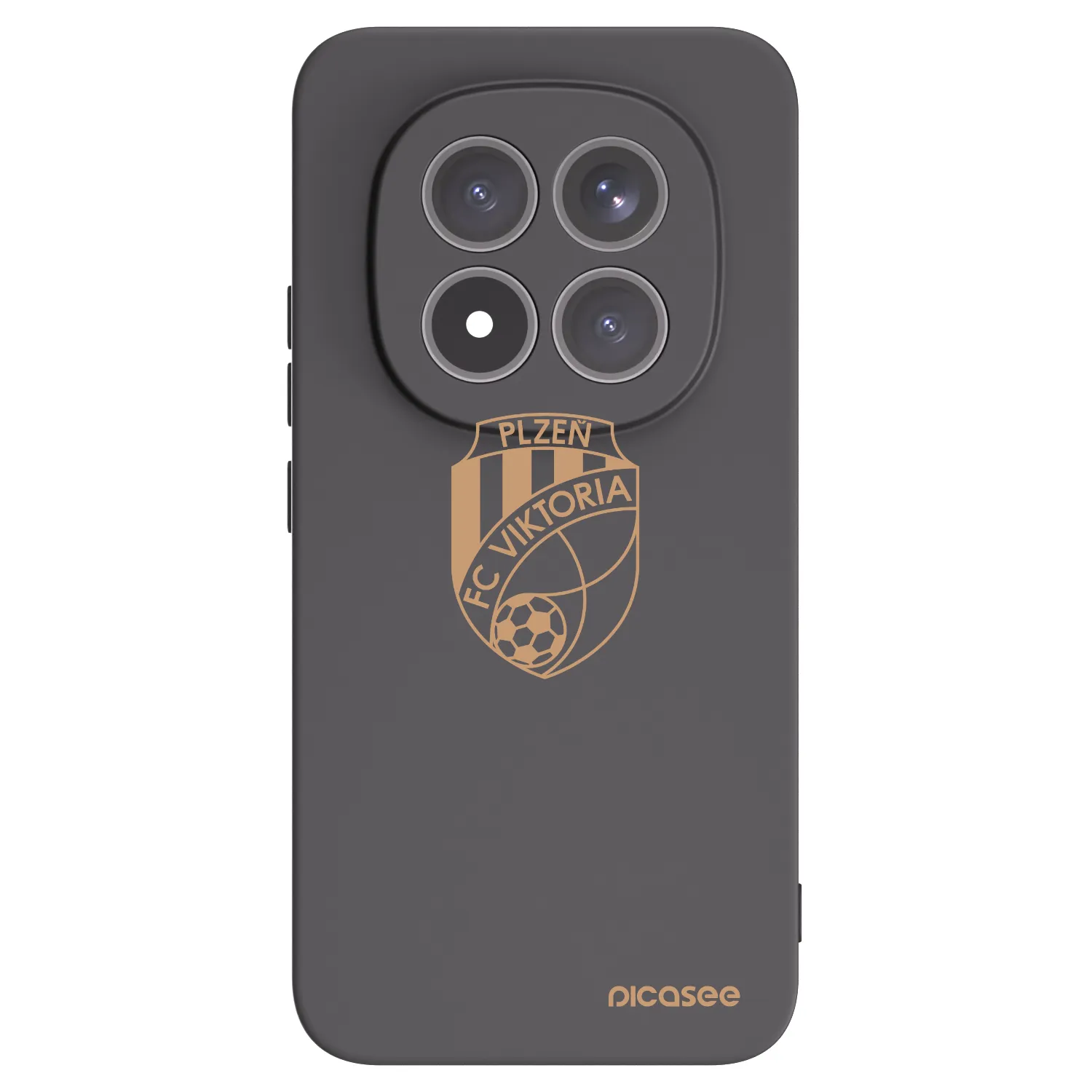 Picasee silikonový černý obal pro Xiaomi Redmi Note 15 Pro+ - FC Viktoria Plzeň I