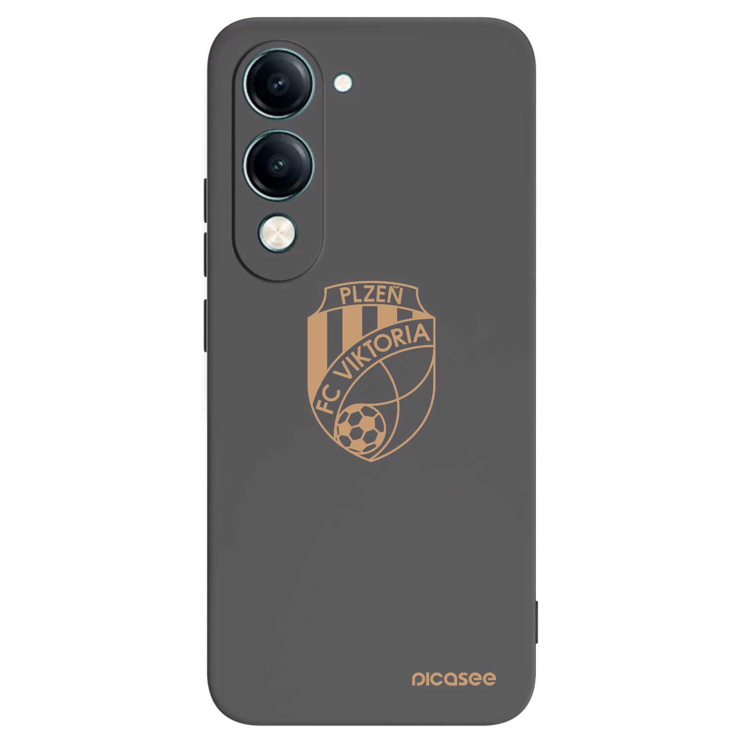Picasee silikonový černý obal pro Vivo Y29s 5G - FC Viktoria Plzeň I