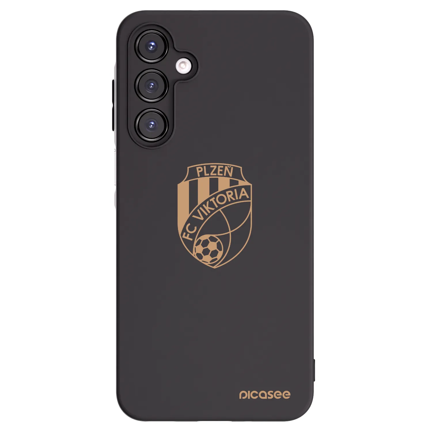 Picasee silikonový černý obal pro Samsung Galaxy A16 4G - FC Viktoria Plzeň I