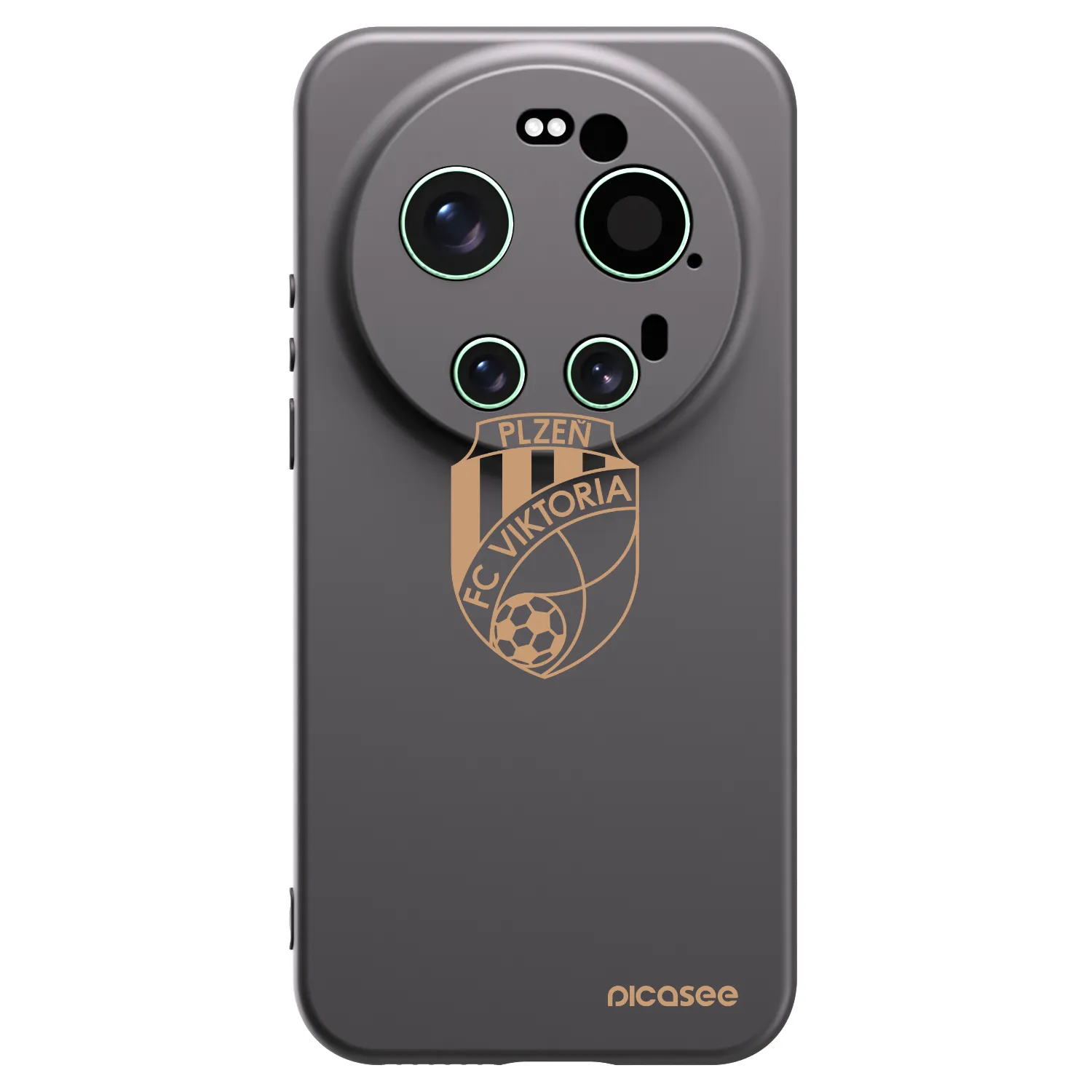 Picasee silikonový černý obal pro Xiaomi 17 Ultra - FC Viktoria Plzeň I