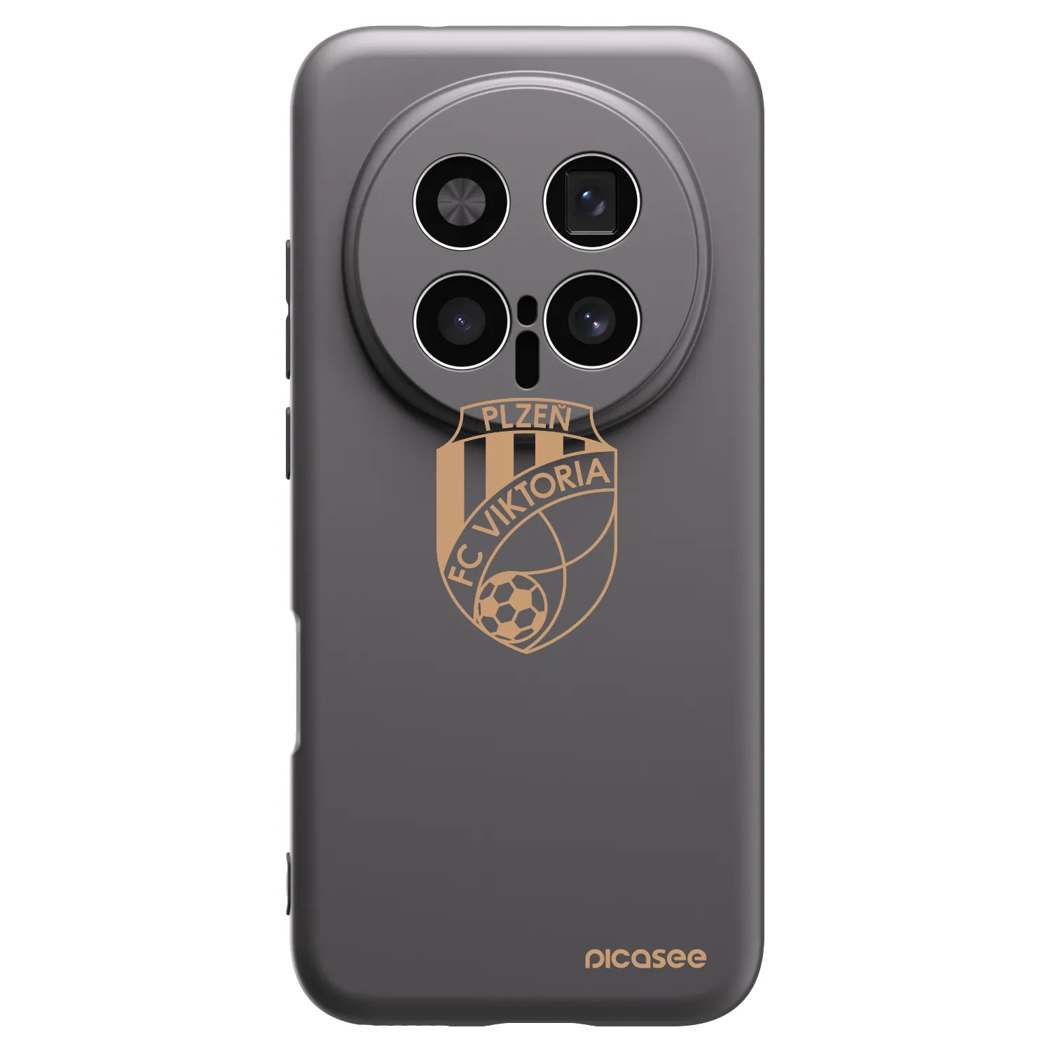 Picasee silikonový černý obal pro Honor Magic8 Pro 5G - FC Viktoria Plzeň I