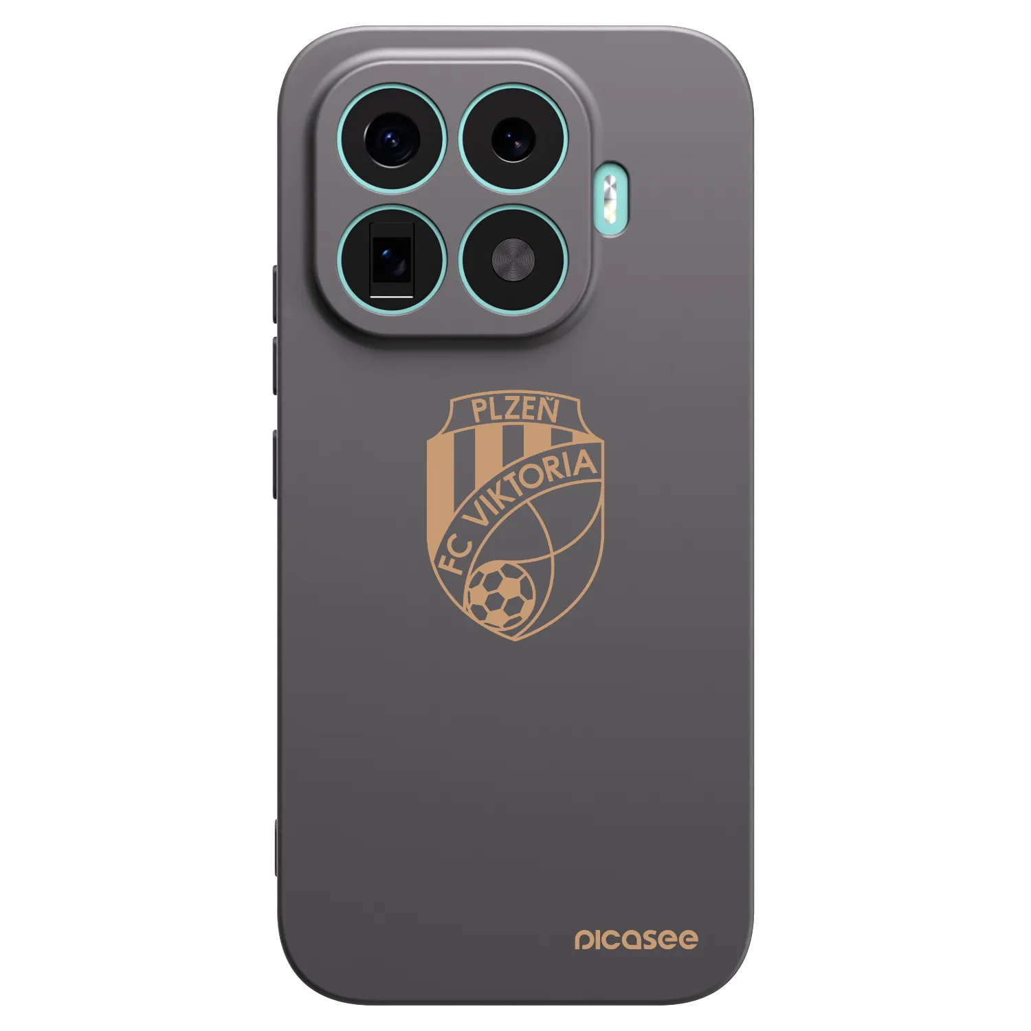 Picasee silikonový černý obal pro Xiaomi 17T - FC Viktoria Plzeň I