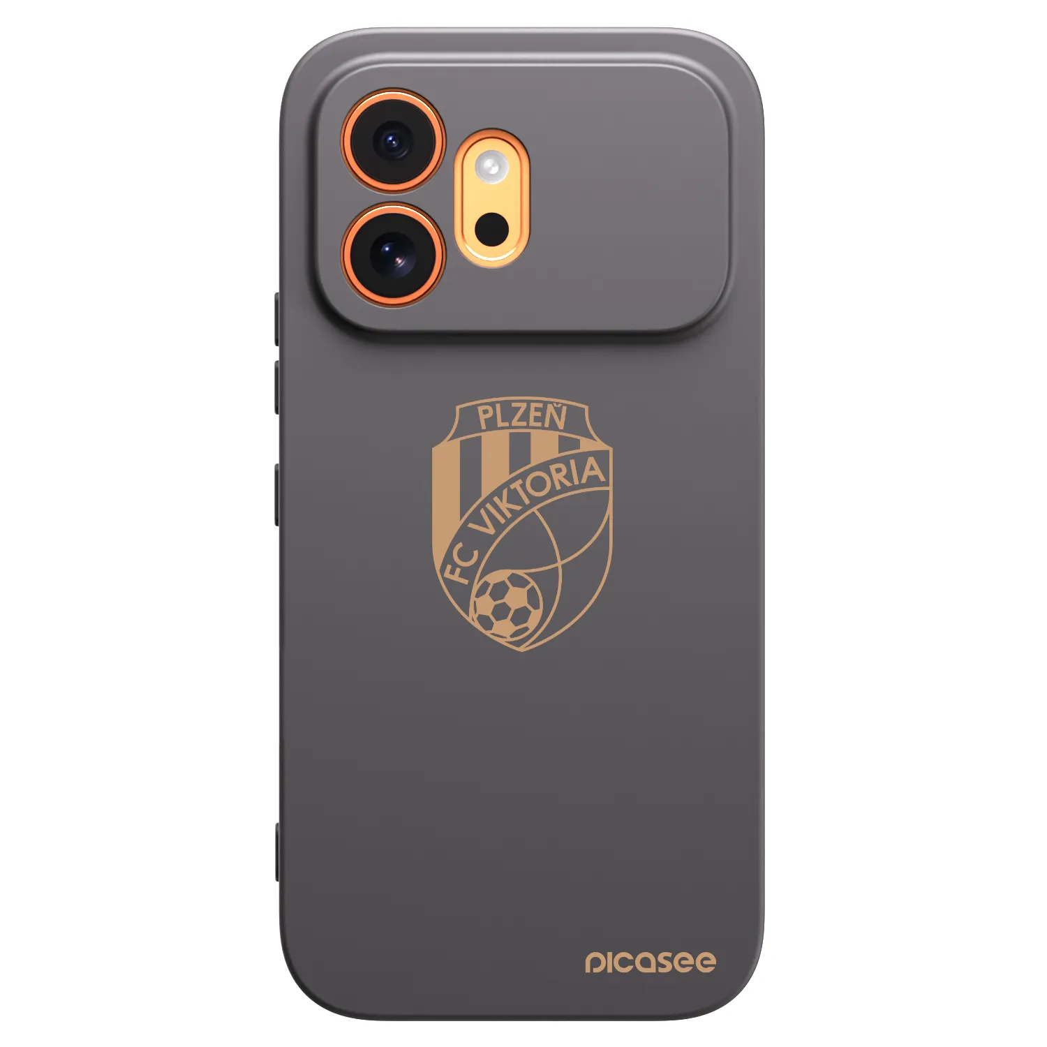 Picasee silikonový černý obal pro Honor 600 - FC Viktoria Plzeň I