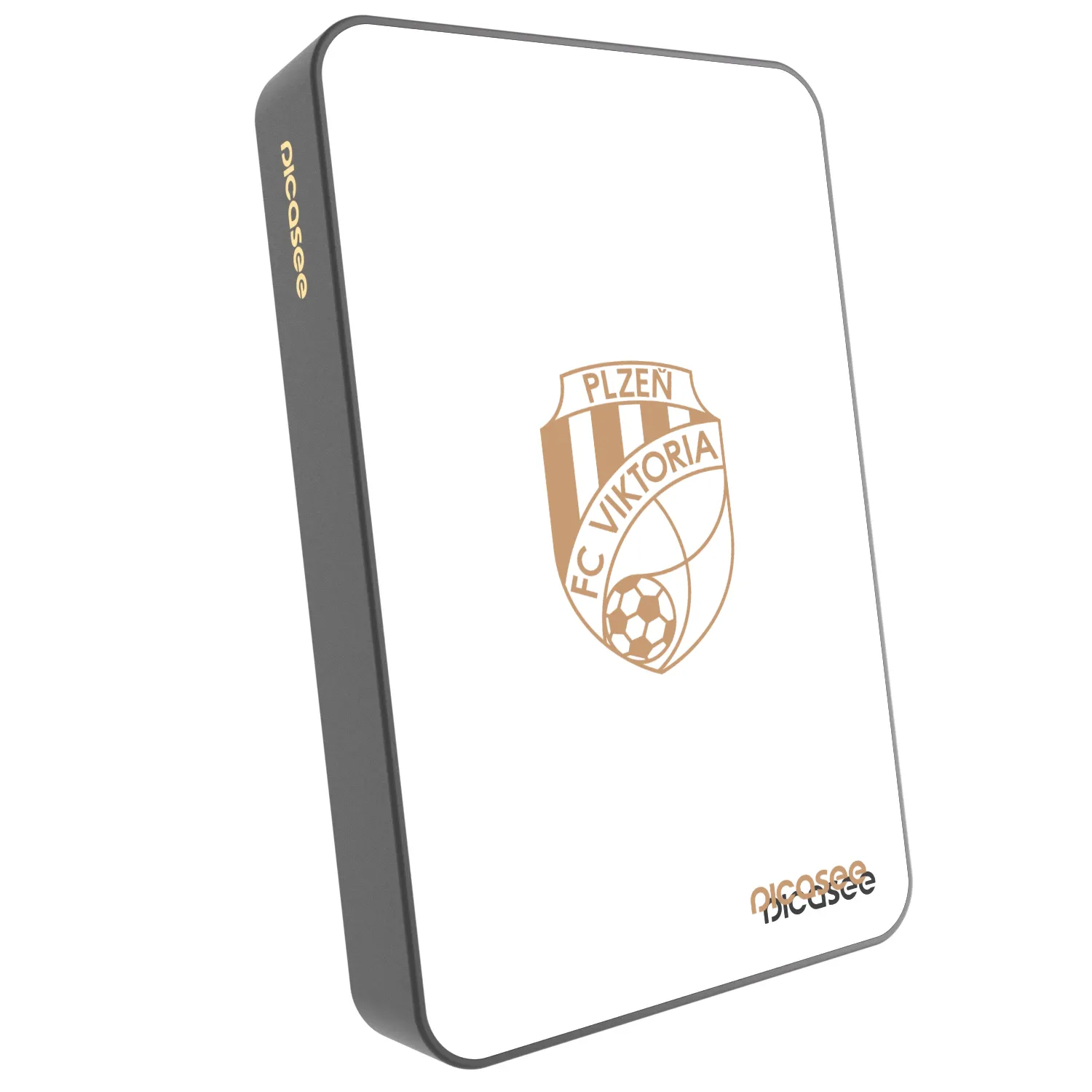 Picasee Powerbanka s MagSafe 10 000 mAh Šedá - FC Viktoria Plzeň I
