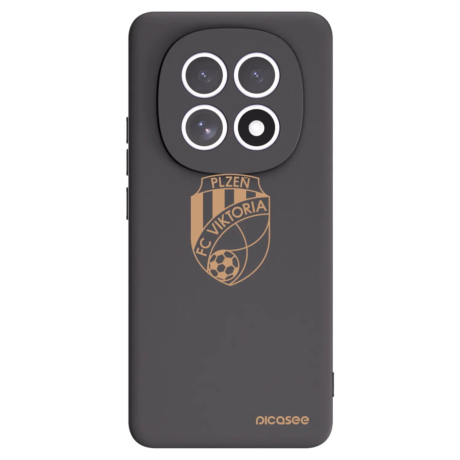 Picasee silikonový černý obal pro Xiaomi Redmi Note 15 5G - FC Viktoria Plzeň I