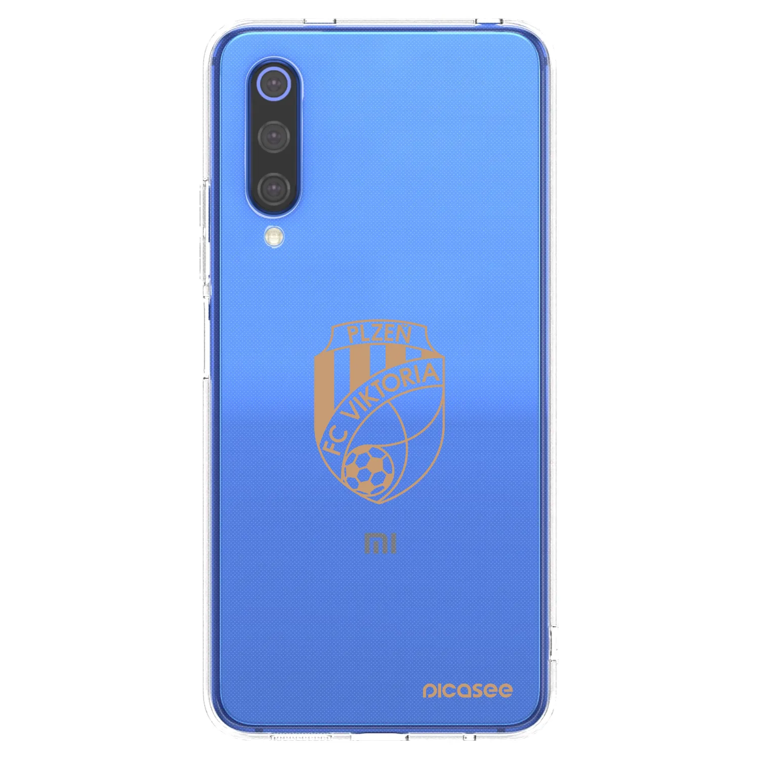 Picasee silikonový průhledný obal pro Xiaomi Mi 9 SE - FC Viktoria Plzeň I