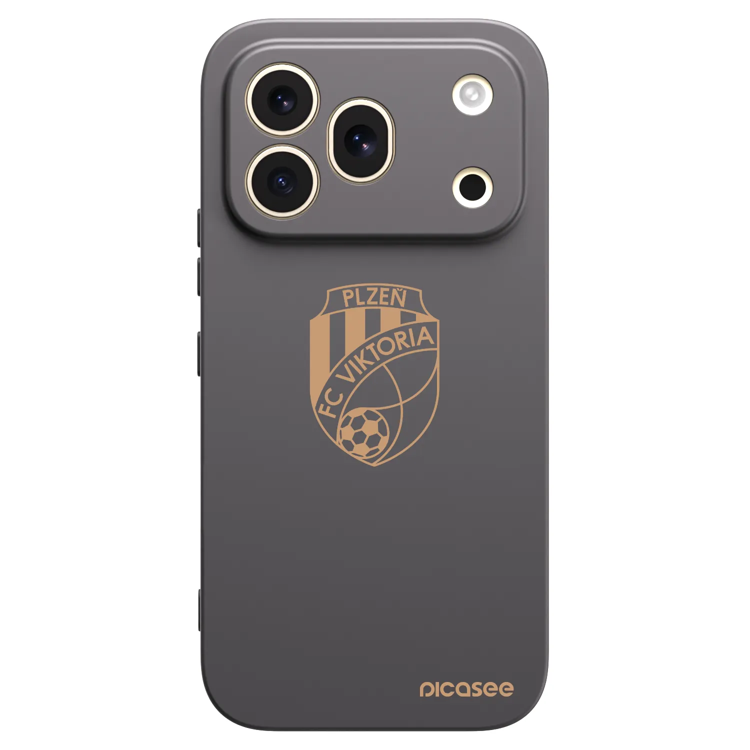 Picasee silikonový černý obal pro Honor 600 Pro - FC Viktoria Plzeň I