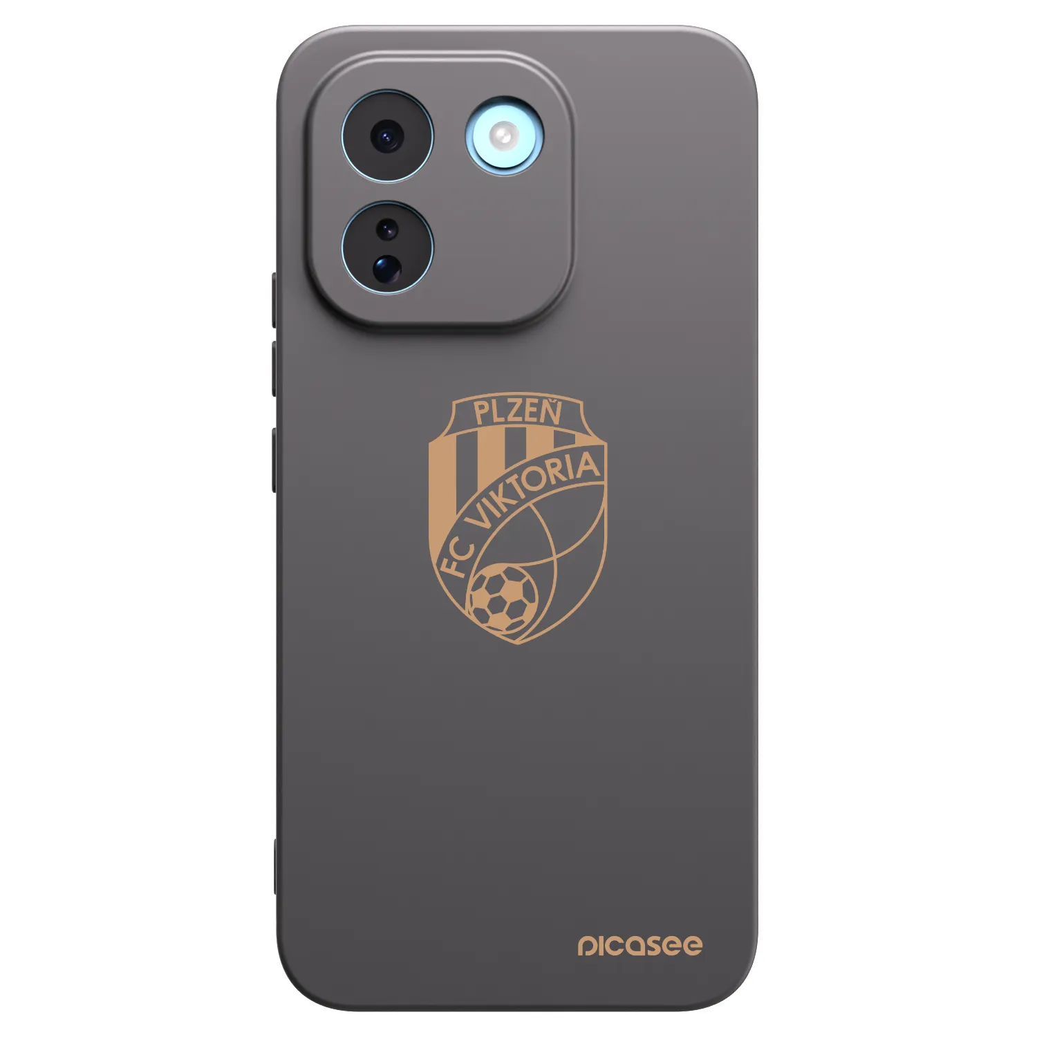 Picasee silikonový černý obal pro Xiaomi Redmi Note 17 Pro MAX 5G - FC Viktoria Plzeň I