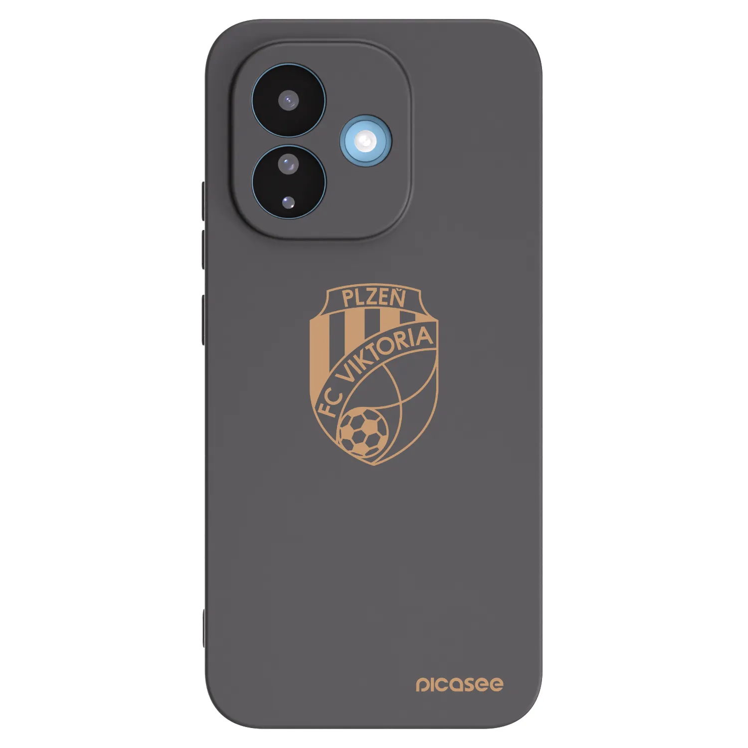 Picasee silikonový černý obal pro Xiaomi Redmi Note 17 Pro 5G - FC Viktoria Plzeň I