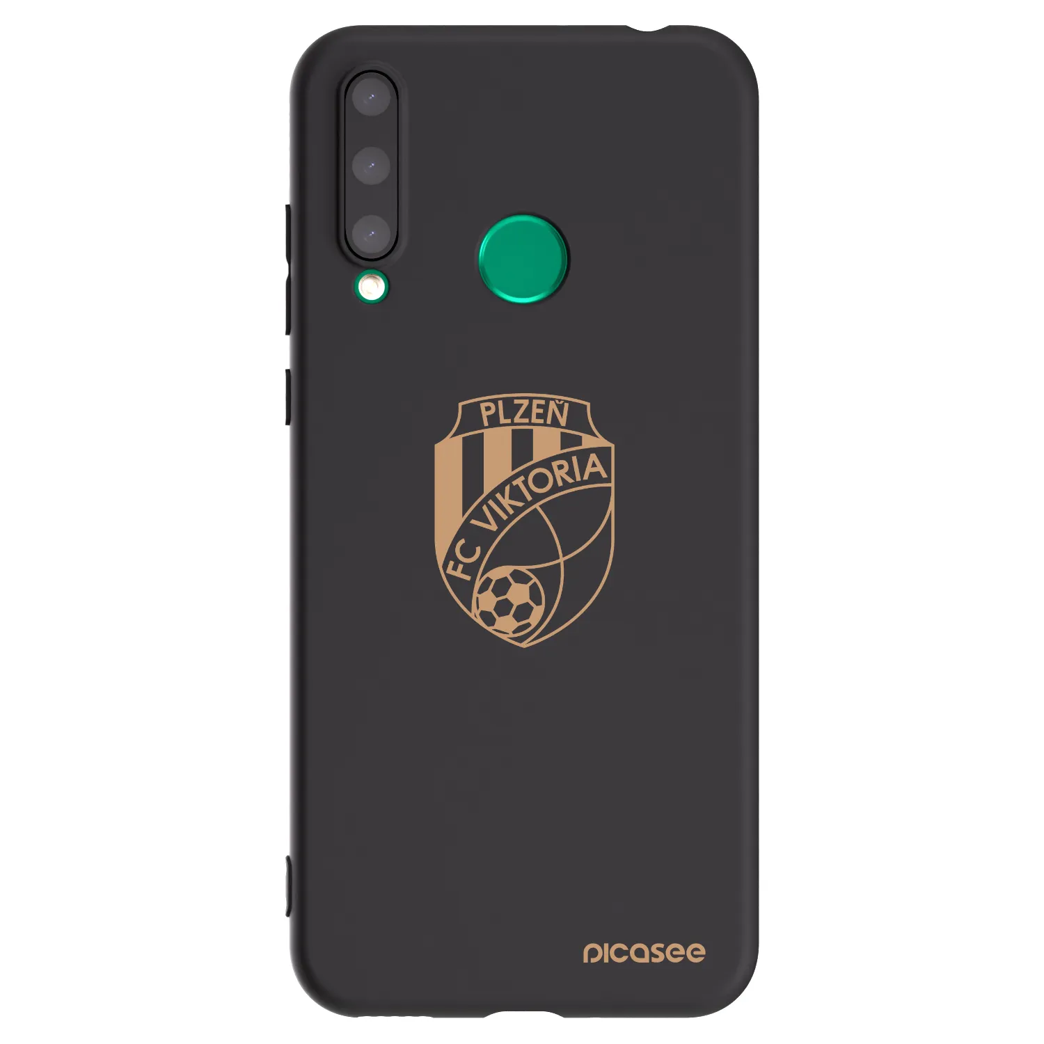 Picasee silikonový černý obal pro Honor 20 Lite - FC Viktoria Plzeň I