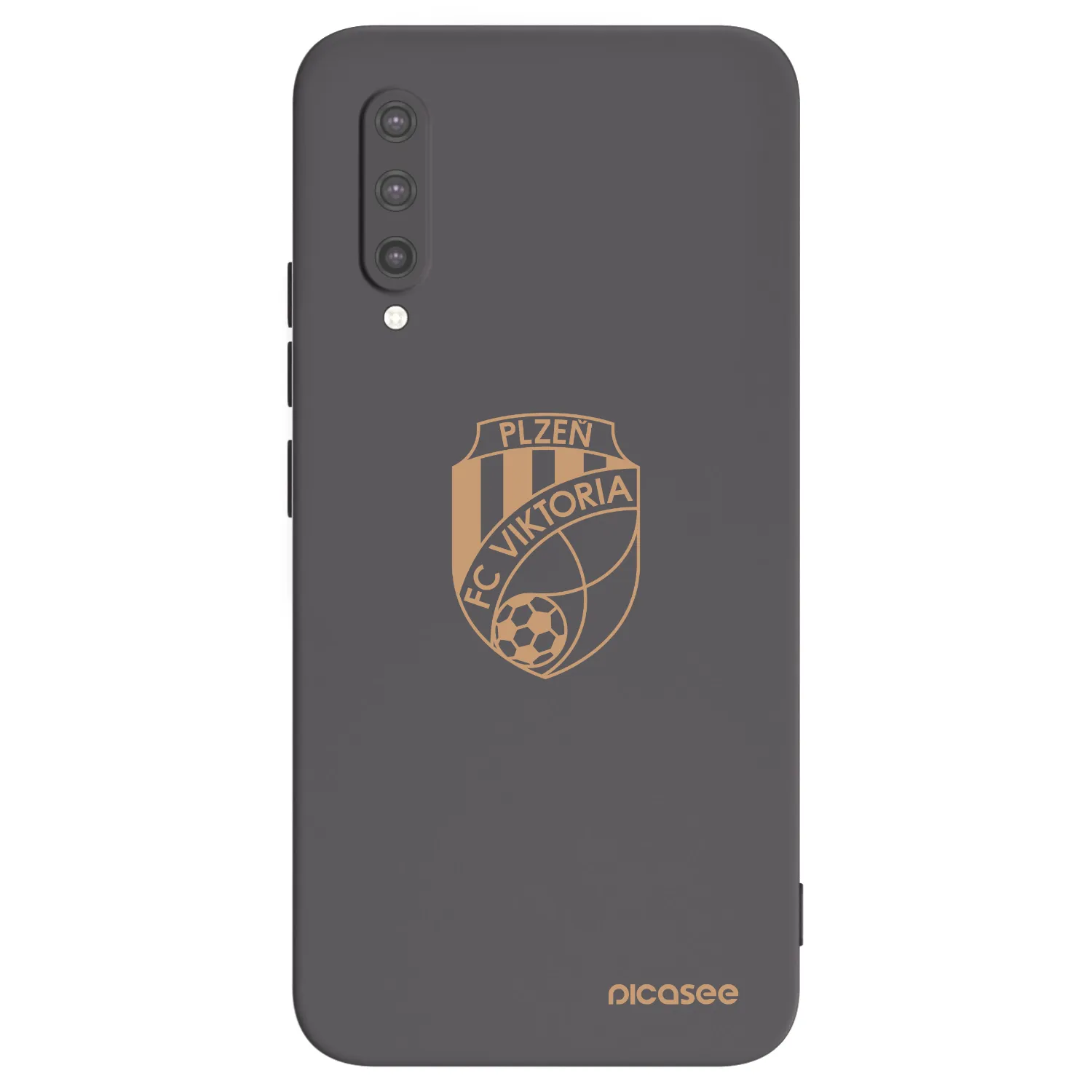 Picasee silikonový černý obal pro Xiaomi Mi 9 Lite - FC Viktoria Plzeň I