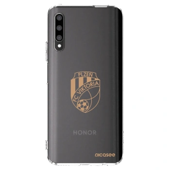 Picasee silikonový průhledný obal pro Honor 9X Pro - FC Viktoria Plzeň I
