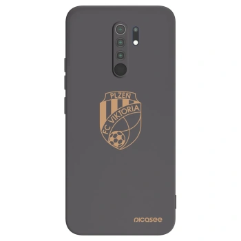 Picasee silikonový černý obal pro Xiaomi Redmi 9 - FC Viktoria Plzeň I