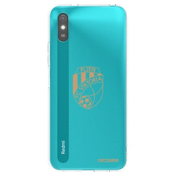 Picasee silikonový černý obal pro Xiaomi Redmi 9A - FC Viktoria Plzeň I