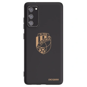 Picasee silikonový černý obal pro Samsung Galaxy S20 FE - FC Viktoria Plzeň I