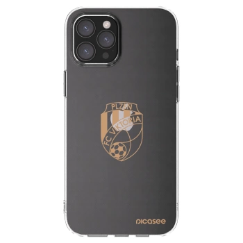 Picasee silikonový průhledný obal pro Apple iPhone 12 Pro Max - FC Viktoria Plzeň I