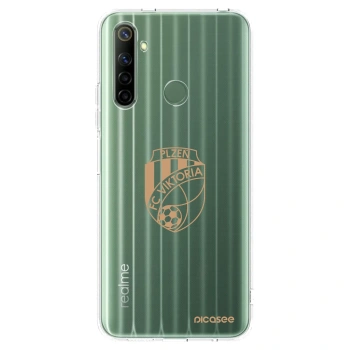 Picasee silikonový průhledný obal pro Realme 6i - FC Viktoria Plzeň I
