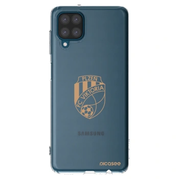 Picasee silikonový průhledný obal pro Samsung Galaxy A12 A125F - FC Viktoria Plzeň I