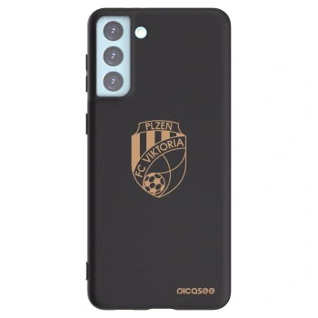 Picasee silikonový černý obal pro Samsung Galaxy S21+ 5G G996F - FC Viktoria Plzeň I