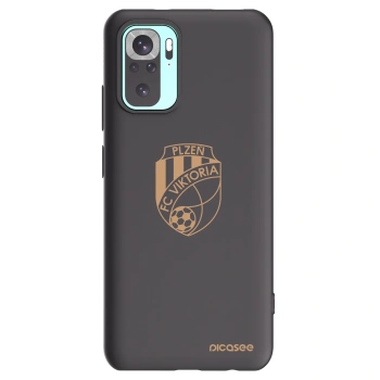 Picasee silikonový černý obal pro Xiaomi Redmi Note 10 Pro - FC Viktoria Plzeň I