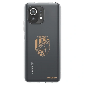 Picasee silikonový průhledný obal pro Xiaomi Mi 11 - FC Viktoria Plzeň I