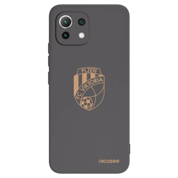 Picasee silikonový černý obal pro Xiaomi Mi 11 Lite - FC Viktoria Plzeň I