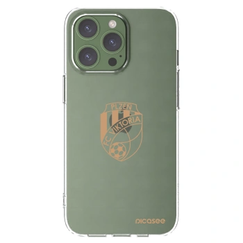 Picasee silikonový průhledný obal pro Apple iPhone 13 Pro - FC Viktoria Plzeň I