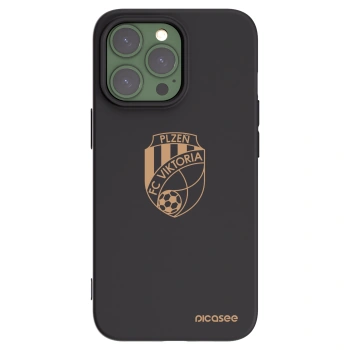Picasee silikonový černý obal pro Apple iPhone 13 Pro - FC Viktoria Plzeň I