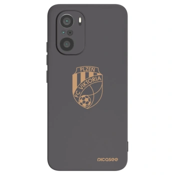Picasee silikonový černý obal pro Xiaomi Poco F3 - FC Viktoria Plzeň I