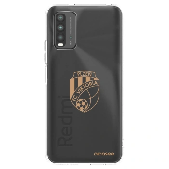 Picasee silikonový průhledný obal pro Xiaomi Redmi 9T - FC Viktoria Plzeň I