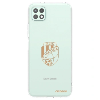 Picasee silikonový průhledný obal pro Samsung Galaxy A22 A226B 5G - FC Viktoria Plzeň I