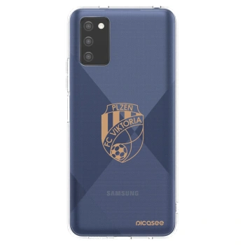 Picasee silikonový průhledný obal pro Samsung Galaxy A02s A025G - FC Viktoria Plzeň I