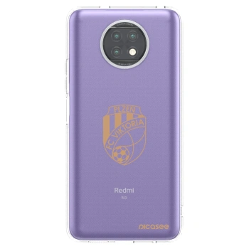 Picasee silikonový průhledný obal pro Xiaomi Redmi Note 9T - FC Viktoria Plzeň I