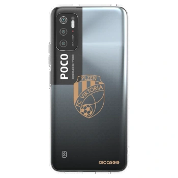 Picasee silikonový průhledný obal pro Xiaomi Poco M3 Pro 5G - FC Viktoria Plzeň I