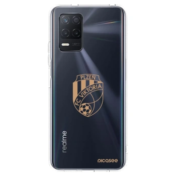Picasee silikonový průhledný obal pro Realme 8 5G - FC Viktoria Plzeň I