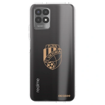 Picasee silikonový průhledný obal pro Realme 8i - FC Viktoria Plzeň I