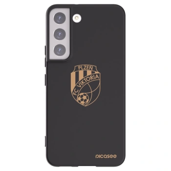 Picasee silikonový černý obal pro Samsung Galaxy S22 5G - FC Viktoria Plzeň I