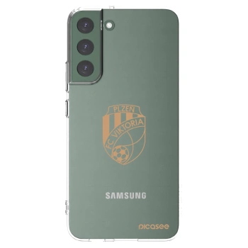 Picasee silikonový průhledný obal pro Samsung Galaxy S22+ 5G - FC Viktoria Plzeň I