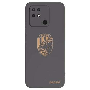 Picasee silikonový černý obal pro Xiaomi Redmi 10C - FC Viktoria Plzeň I