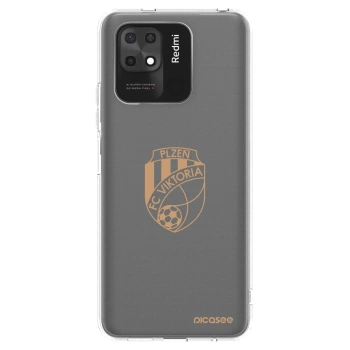 Picasee silikonový průhledný obal pro Xiaomi Redmi 10C - FC Viktoria Plzeň I