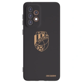 Picasee silikonový černý obal pro Samsung Galaxy A33 5G A336 - FC Viktoria Plzeň I