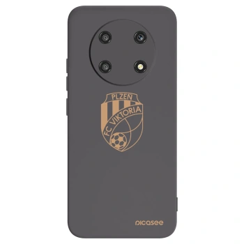 Picasee silikonový černý obal pro Honor Magic4 Lite 5G - FC Viktoria Plzeň I